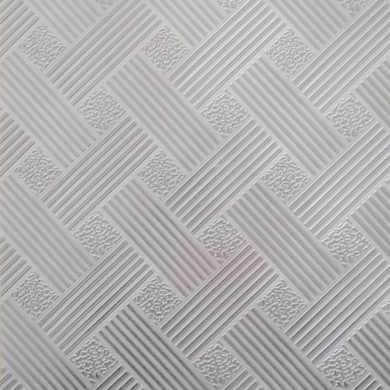 G996-3 Prestige Açık Silver– PVC Vinil Kaplı Alçı Asma Tavan Paneli