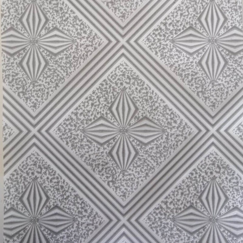 G239-1 Palaca Silver– PVC Vinil Kaplı Alçı Asma Tavan Paneli