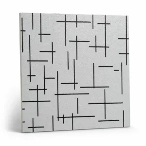 002 Labirent PVC Vinil Kaplı Alçı Asma Tavan Takımı 60x60 cm