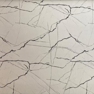 BY-01-Beyaz (Siyah Desenli) Duvar Paneli