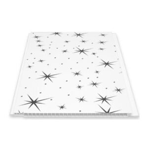 Plastik Lambir – Yıldız Desen (1 Adet / 6 Metre / 25 cm Genişlik)