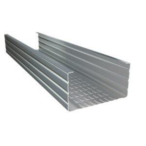 Duvar C Profili – Alçıpan Bölme ve Giydirme Duvar Profili (1 Bağ / 12 Adet)